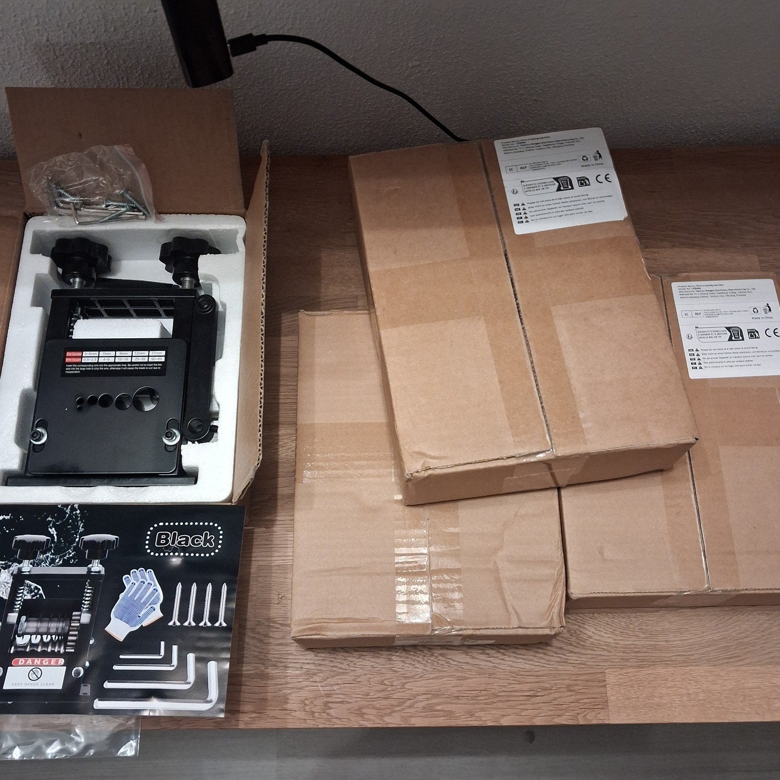 Nieuwe Kabelstripper Koper Stripper - kabelstrippermachine, Ophalen of Verzenden, Nieuw