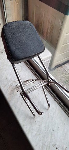 achterrekje met kussen retro scooter iva znen fosti, Ophalen of Verzenden, Gebruikt, Overige typen, Overige merken