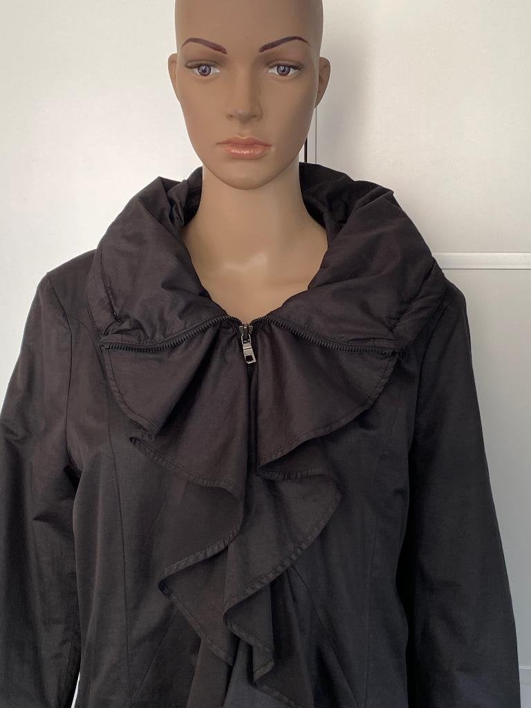 J605 Creenstone maat 40/42=M/L tussenjas jas parka zwart, Kleding | Dames, Jassen | Winter, Maat 38/40 (M), Zwart, Creenstone