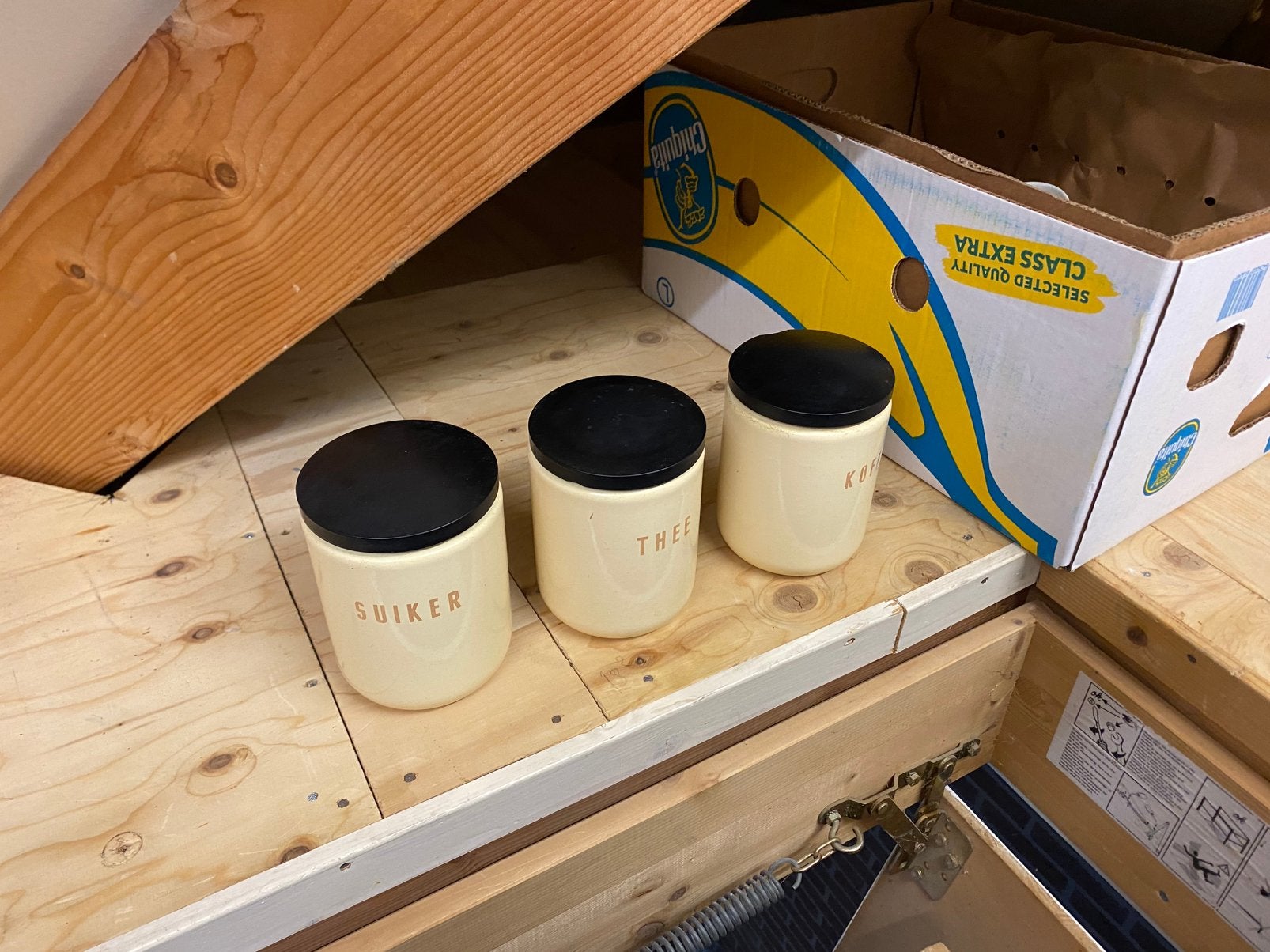 Dru koffie ,thee en suiker, Ophalen of Verzenden, Gebruikt, Koffie