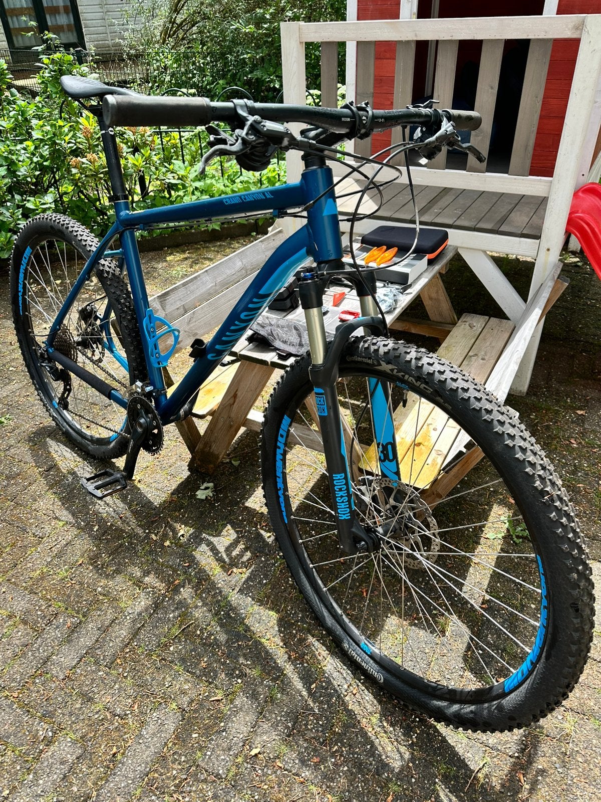Netjes onderhouden Canyon Grand Canyon AL (XL) Cosmic Blue, 57 cm of meer, Ophalen, Zo goed als nieuw, Overige merken