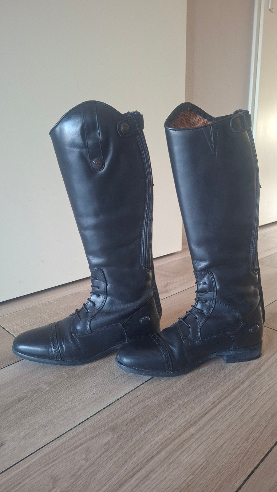 HKM rijlaarzen Valencia Kids maat 38, Ophalen of Verzenden, Gebruikt, Dressuur, Schoeisel