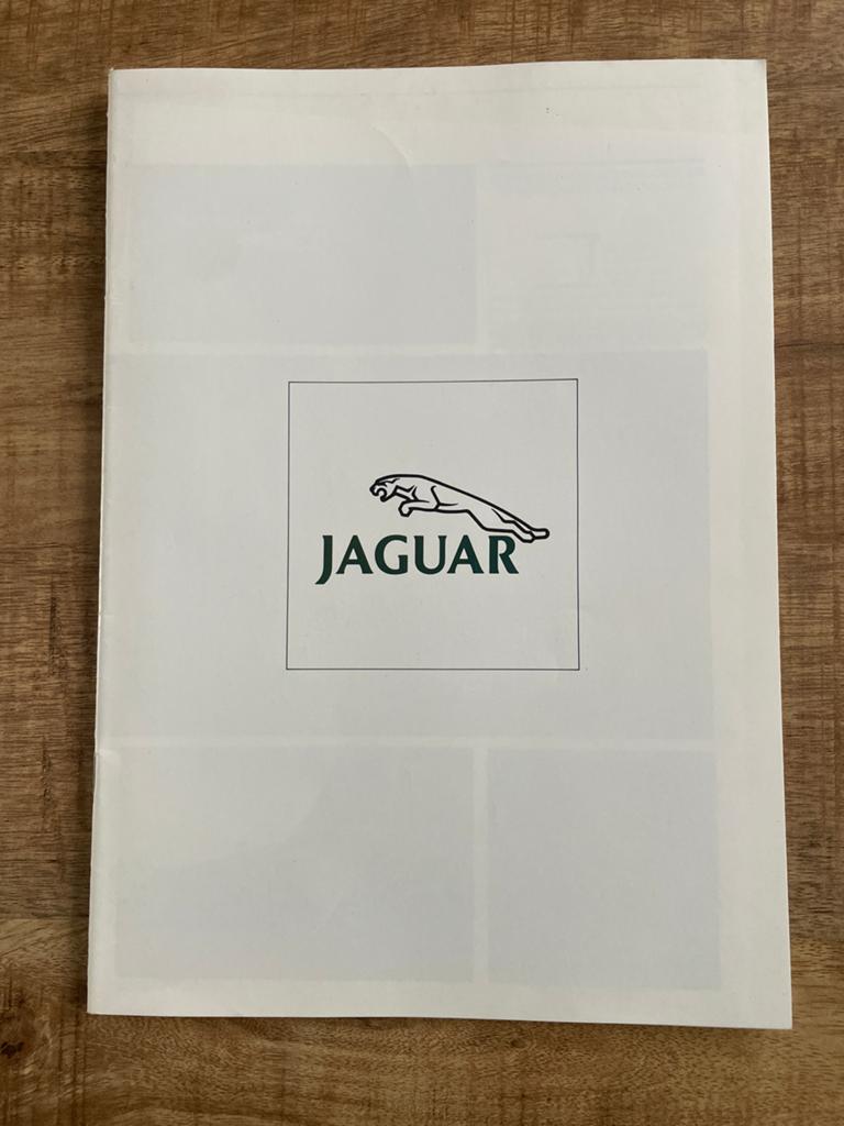 Jaguar Cars brochure - in goede staat, Ophalen of Verzenden, Zo goed als nieuw, Overige merken