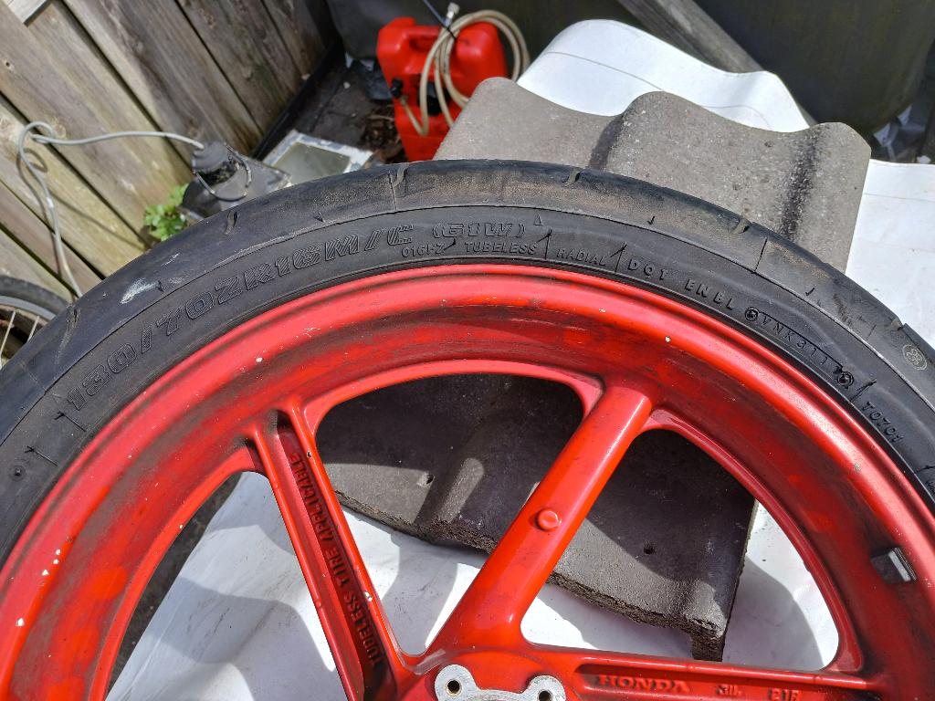 Te koop voorwiel honda fireblade 900rr, Motoren, Onderdelen | Honda, Ophalen, Gebruikt