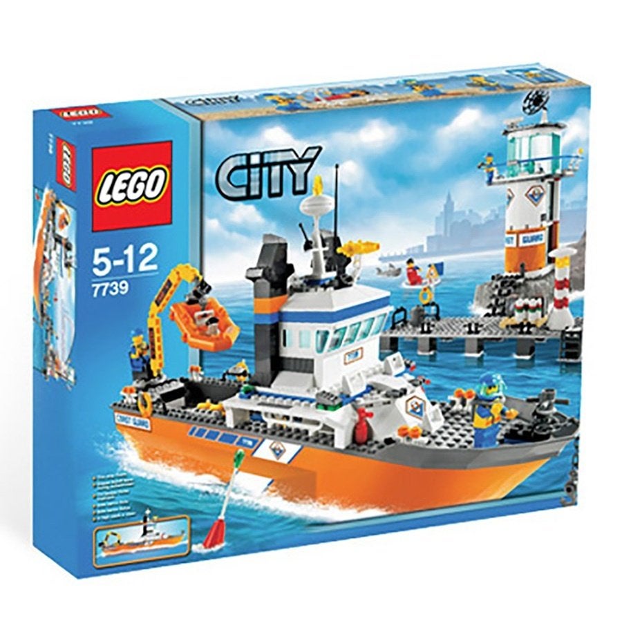 LEGO City 7739: Kustwachtpatrouilleboot en Wachttoren, Lego, Nieuw, Ophalen of Verzenden, X