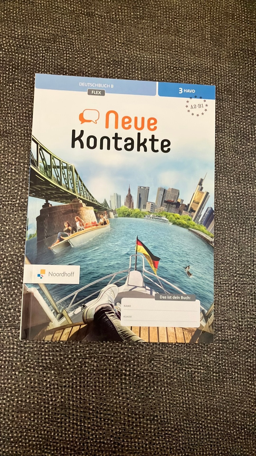 Neue kontakte Deutschbuch B 3 Havo Noordhoff, Ophalen, Nieuw, HAVO, Duits