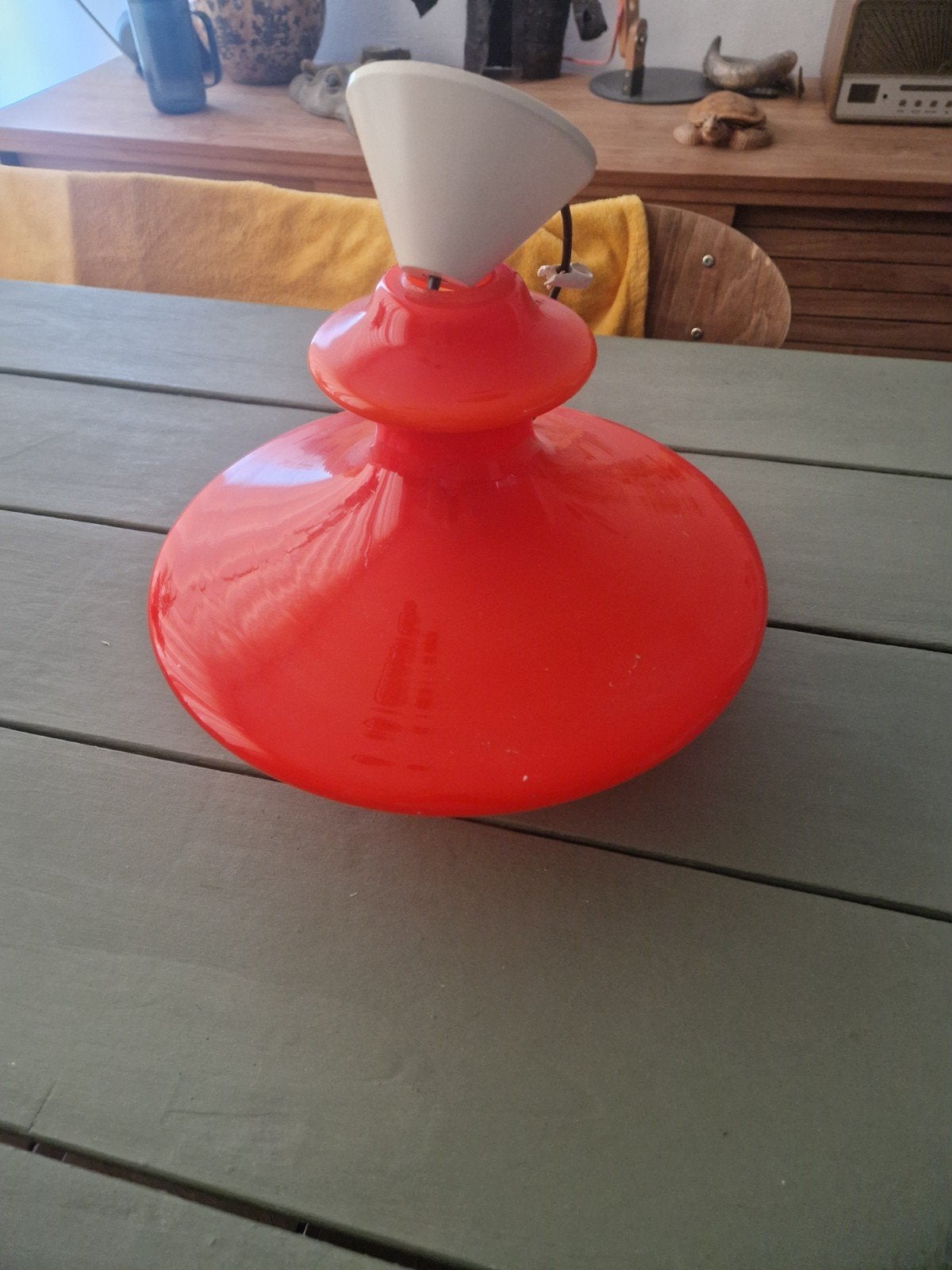 retro lampen, Ophalen