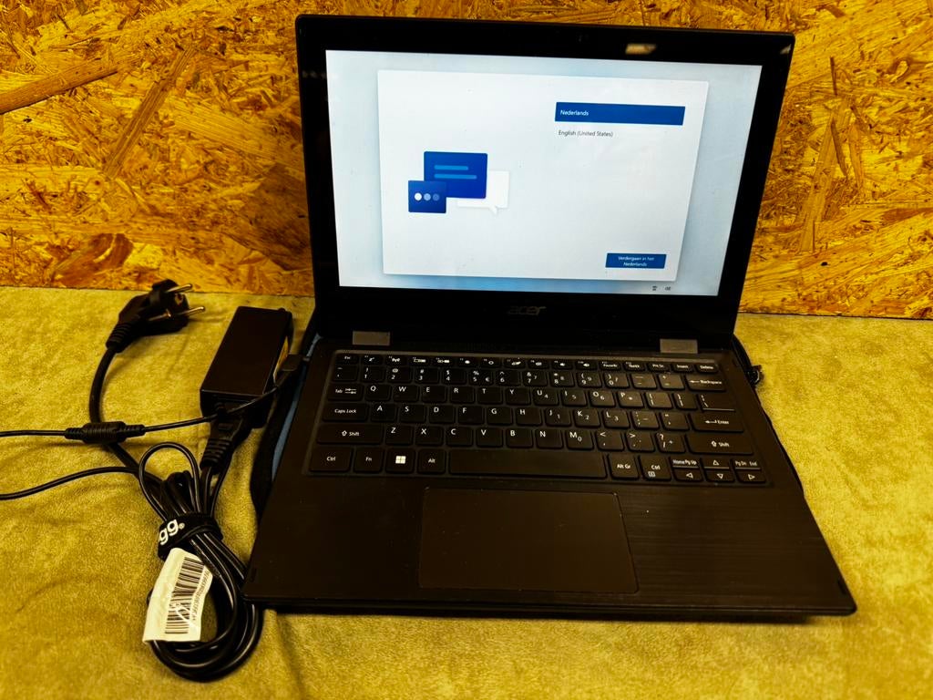 Acer Spin 1 (SP111-33)2-in-1 Laptop/Tablet(11.6 inchT) -ReK4, Met touchscreen, Ophalen of Verzenden, Zo goed als nieuw, X