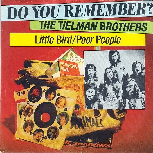the tielman brothers - little bird / poor people (1981), Cd's en Dvd's, Vinyl Singles, 7 inch, Ophalen of Verzenden, Pop, Fotohoes
