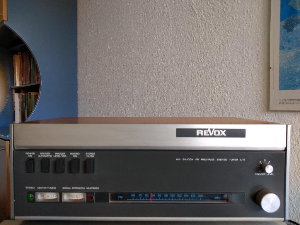 Revox A76 FM-tuner, Audio, Tv en Foto, Ophalen of Verzenden, Gebruikt, Analoog