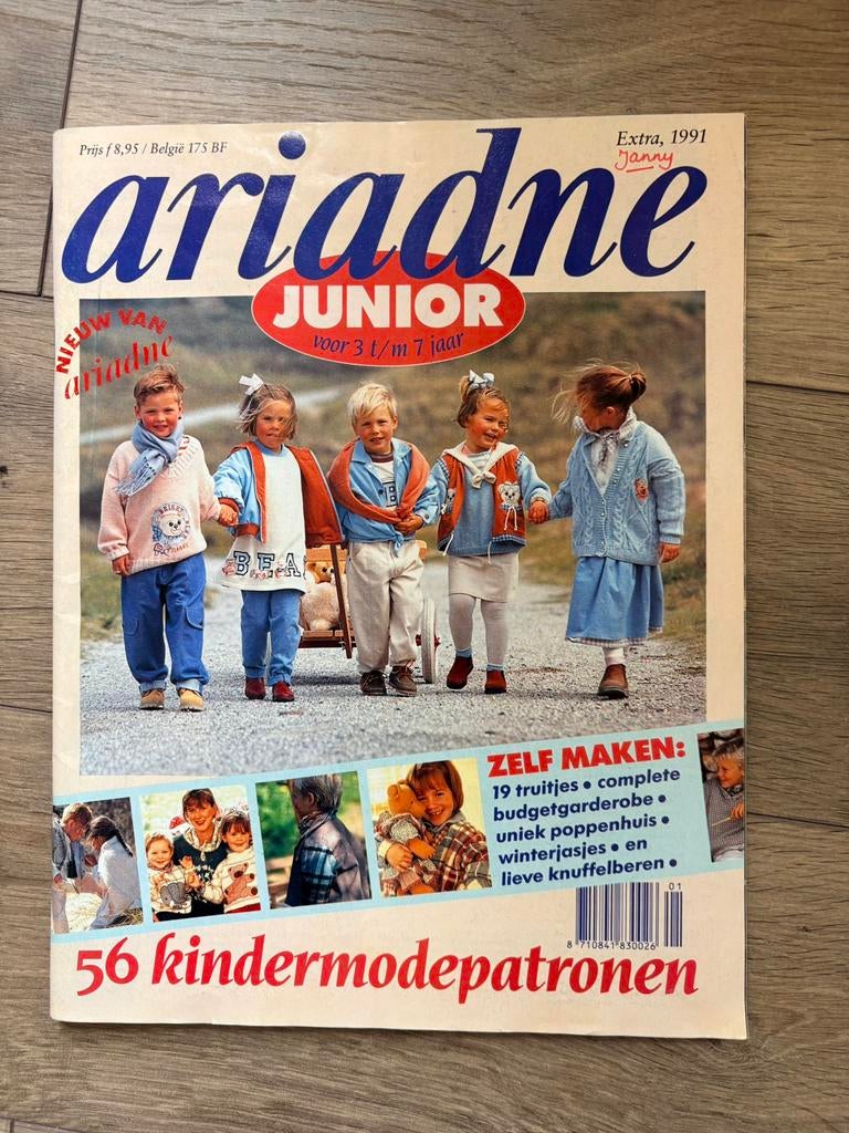 Ariadne junior, Ophalen of Verzenden, Gebruikt, Breien, Patroon of Boek