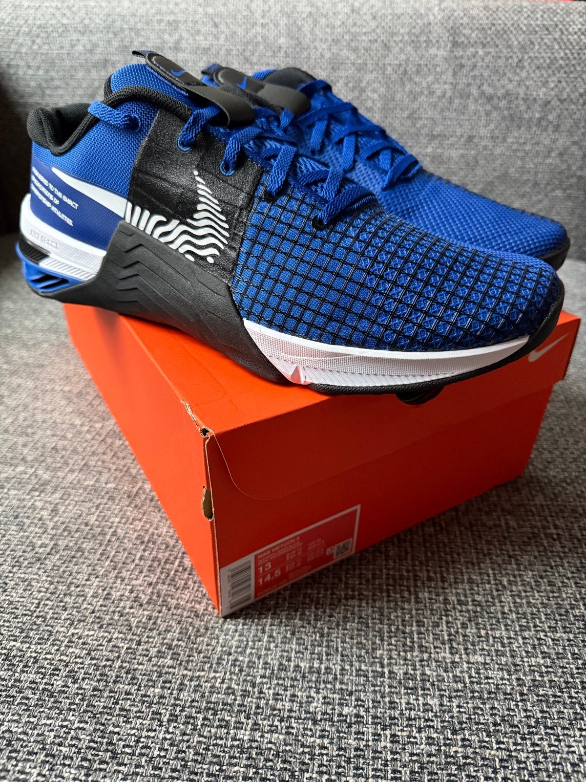 Nike Metcon 8 - Maat 47.5 - Nieuw in doos, Kleding | Heren, Schoenen, Blauw, Sportschoenen, Nieuw, Ophalen of Verzenden