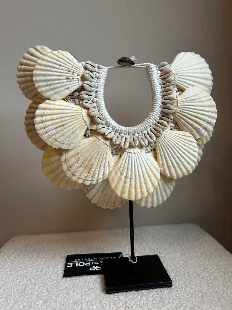 Schelpen ornament, Huis en Inrichting, Woonaccessoires | Kransen, Ophalen of Verzenden, Nieuw
