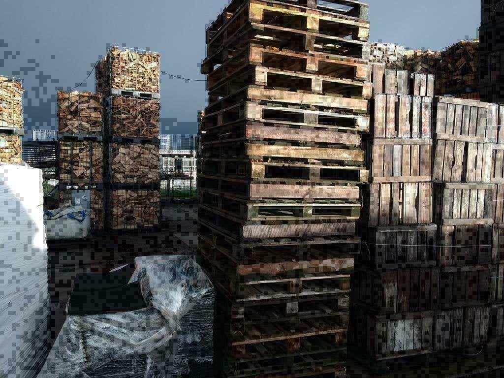 Partij blokpallets / blok pallets bijna gratis , barnwood, Hobby en Vrije tijd, Ophalen, Gebruikt