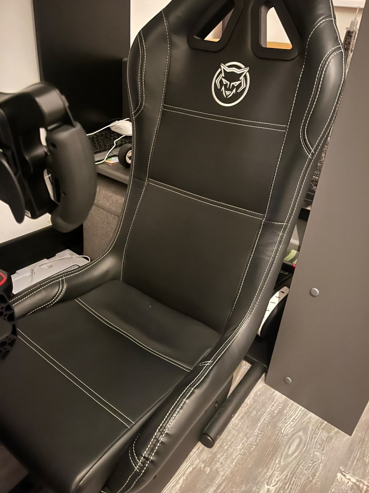 Qware Race Seat - Zo goed als nieuw, slechts 1 jaar oud, Overige merken, Ophalen, Zo goed als nieuw, Racestoel