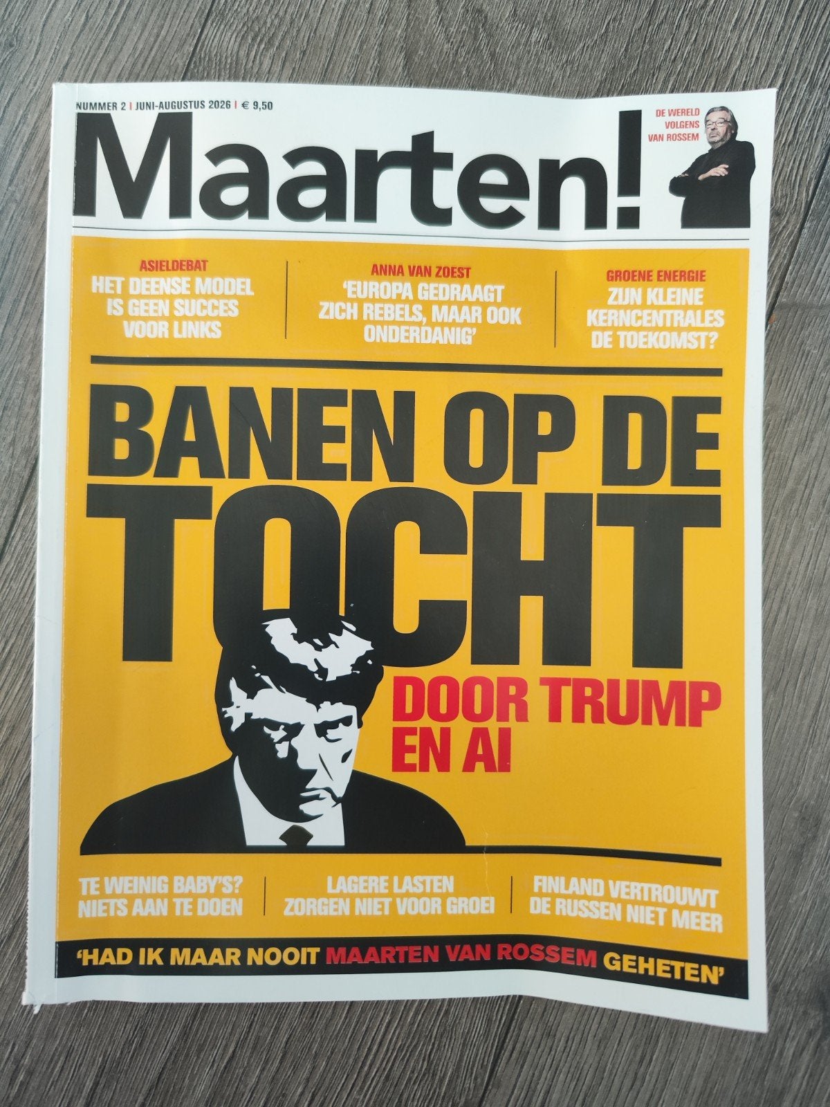 Maarten! nummer 2 2026 – Bannon op de tocht door Trump en AI, Ophalen of Verzenden, Zo goed als nieuw