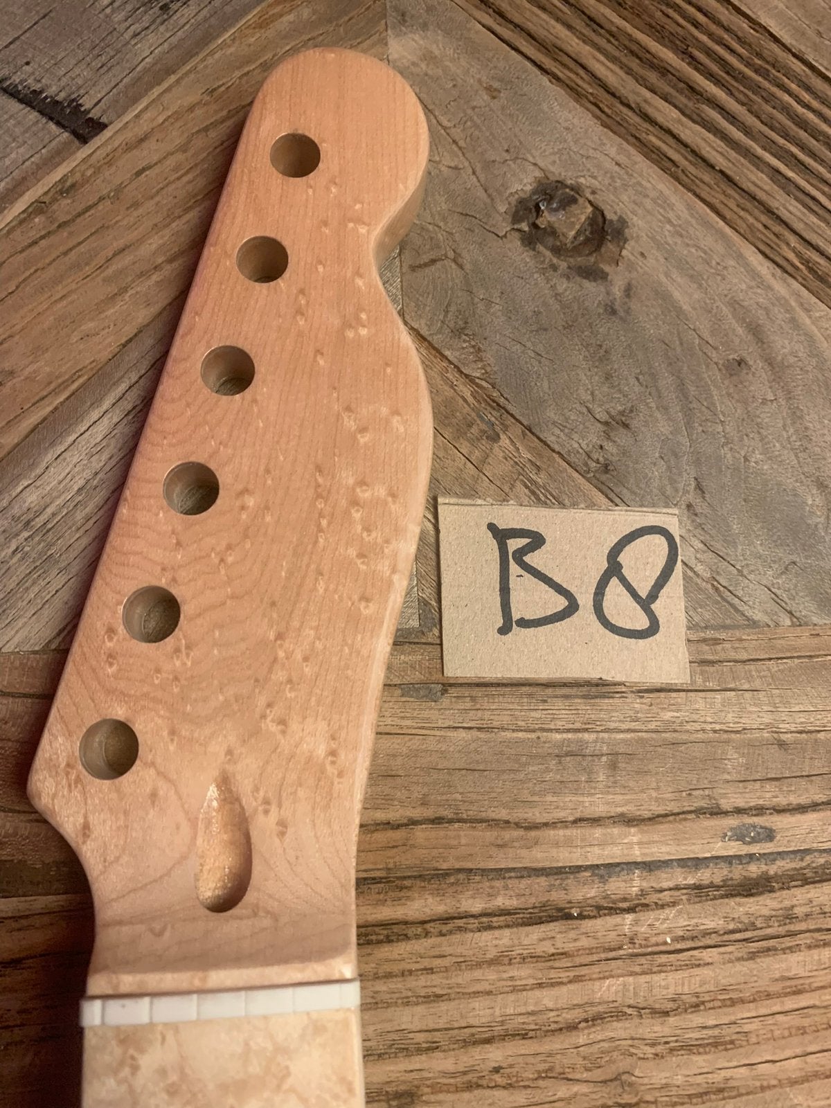 Telecaster hals Bird eye Maple prachtige hals” TLB8, Verzenden, Geen, Geen, Jpsg