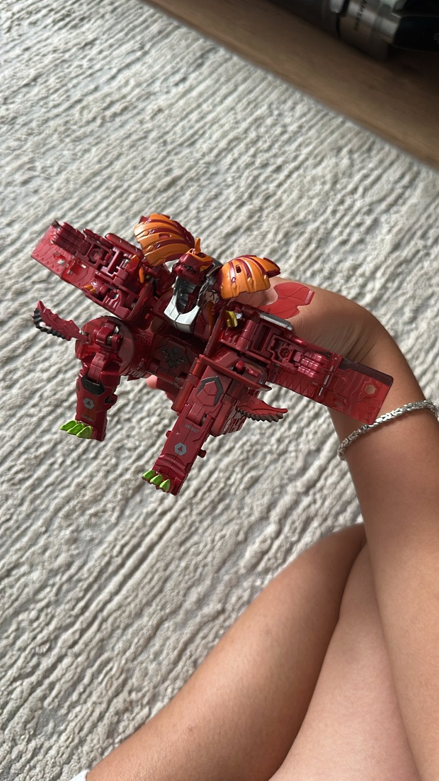 Bakugan Dragonoid Maximus Transformer Speelgoed, Ophalen, Gebruikt