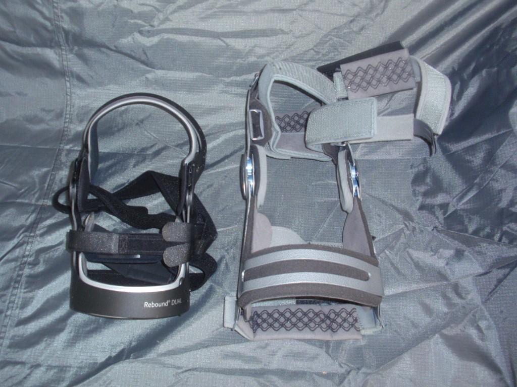 2 kniebraces, Ophalen of Verzenden, Gebruikt