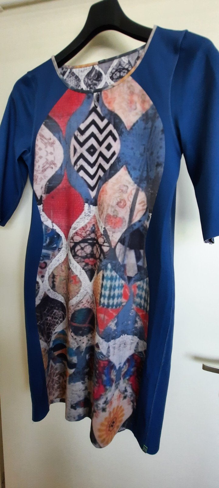 Reversible jurk Lizzy & Coco maat L OTO 50 lengte 100 cm, Meerkleurig, Maat 42/44 (L), Ophalen of Verzenden, Knielengte