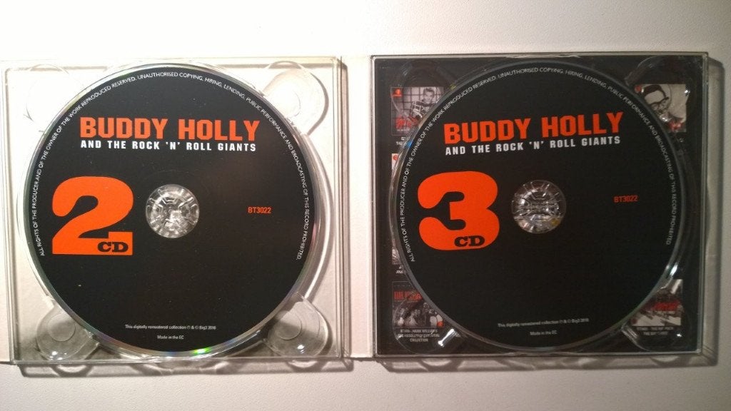 Buddy Holly - Buddy Holly And The Rock 'N' Roll Giants, Ophalen of Verzenden, Zo goed als nieuw, Rock-'n-roll, Album