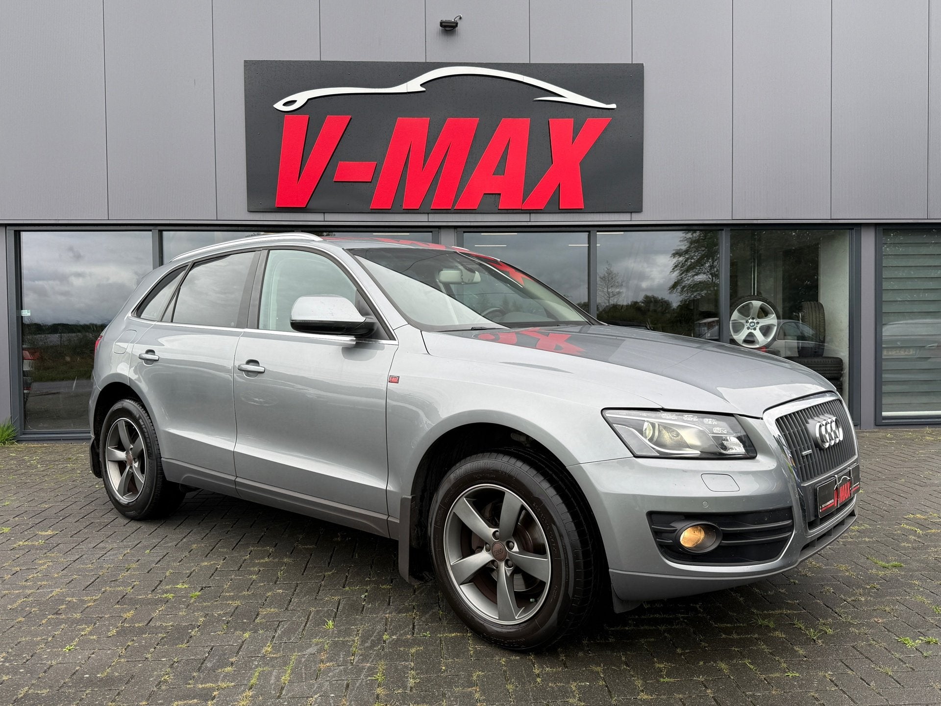 Audi Q5 2.0 TFSI Quattro AUT Pro Line S Leder Navi Trekhaak, Auto's, Automaat, Gebruikt, Zwart, 4 cilinders