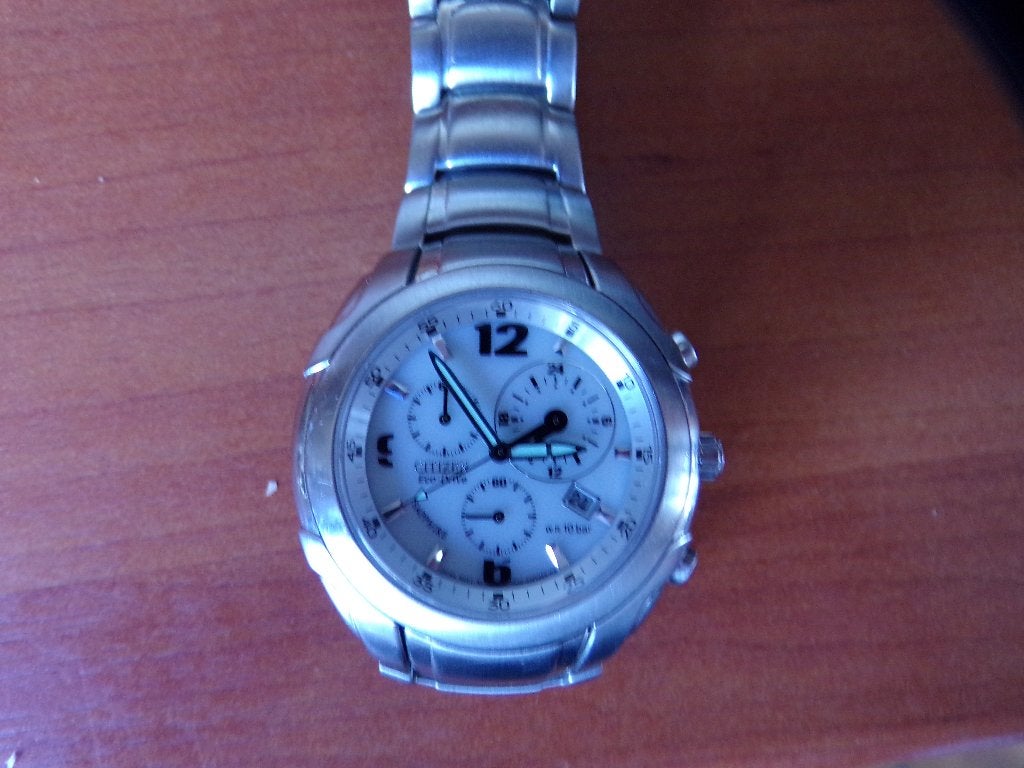 Citizen Marinaut  Eco-Drive, Sieraden, Tassen en Uiterlijk, Horloges | Heren, Staal, Gebruikt, Staal, Ophalen of Verzenden