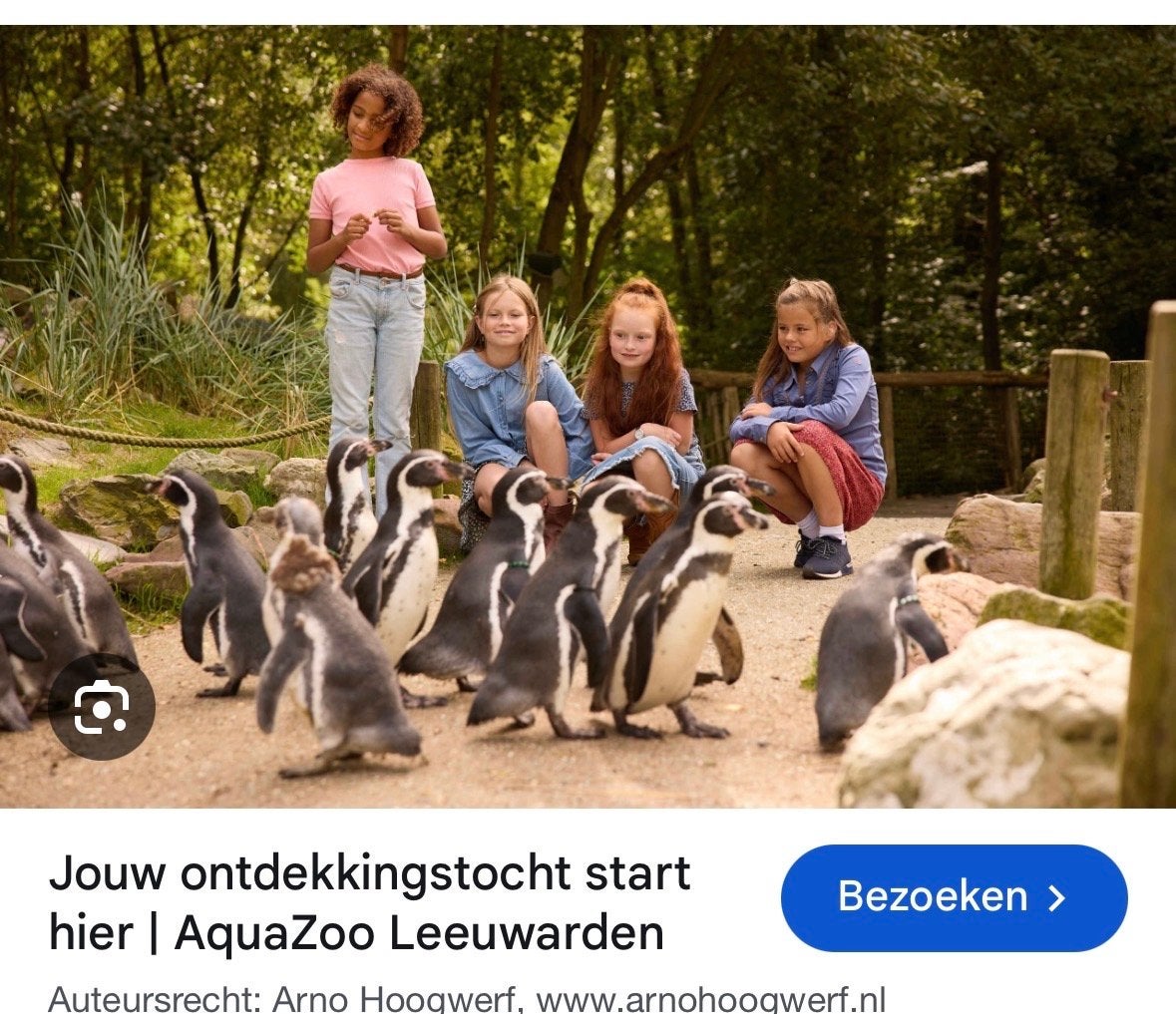 Aquazoo 2 entree tickets, Twee personen, Ticket of Toegangskaart