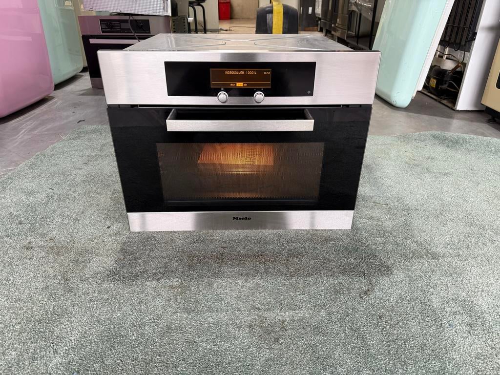 Miele H4060BM Oven met Magnetronfunctie - Zo goed als nieuw, Witgoed en Apparatuur, Ovens, Bella, Hete lucht, Ophalen of Verzenden