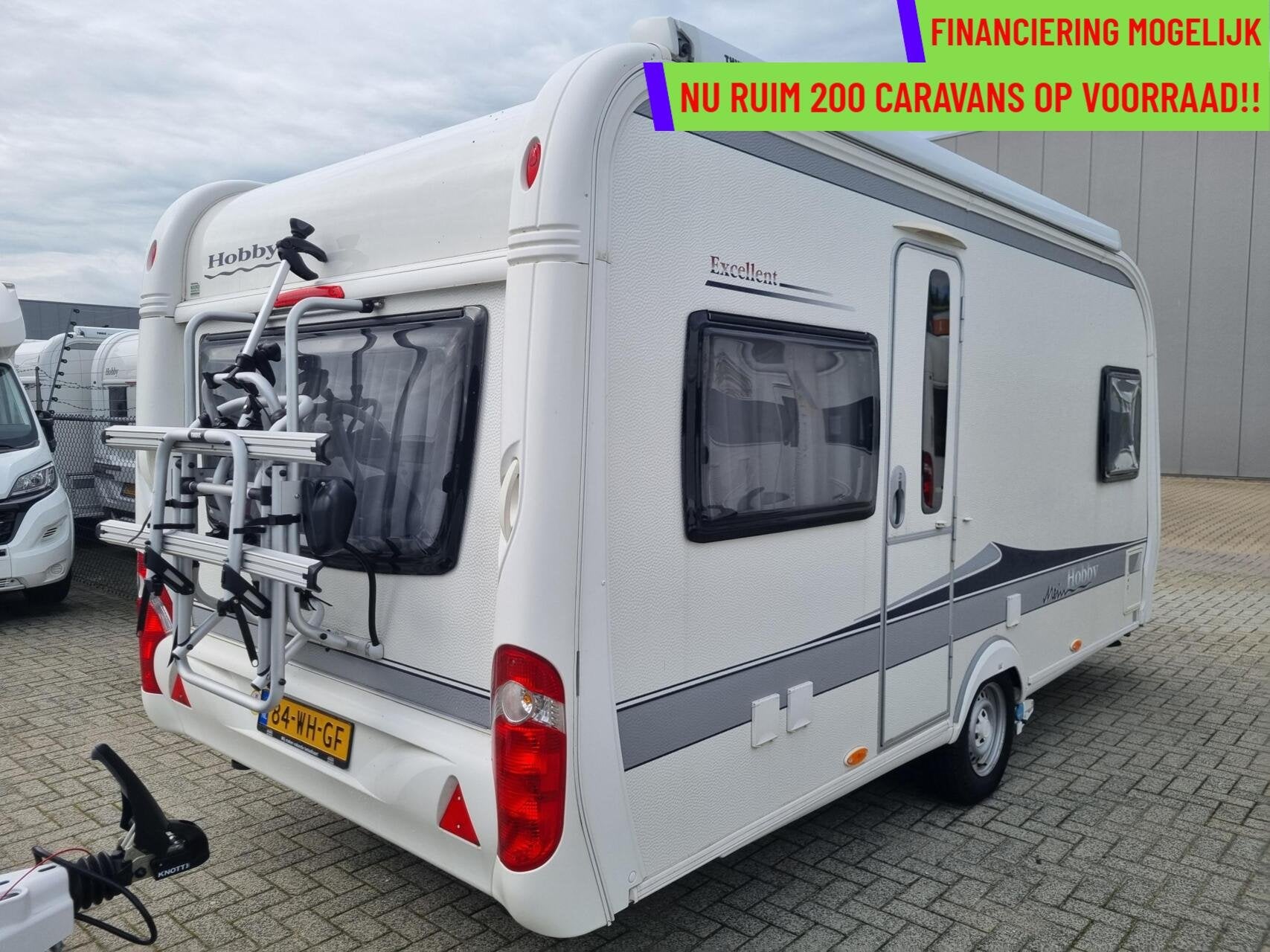 Hobby 460 UFE excellent MOVER + VOORTENT + AIRCO+CASS LUIFEL, Rondzit, Hobby, Bedrijf, 6 tot 7 meter