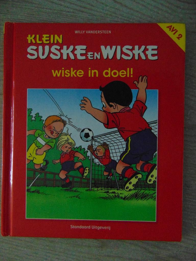 Suske en Wiske Junior boek Avi 2 = E3 Wiske in doel!, Ophalen of Verzenden, Zo goed als nieuw, Willy Vandersteen, Fictie algemeen