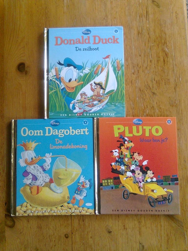 3 Disney Gouden Boekjes, Ophalen of Verzenden, Zo goed als nieuw, Fictie algemeen