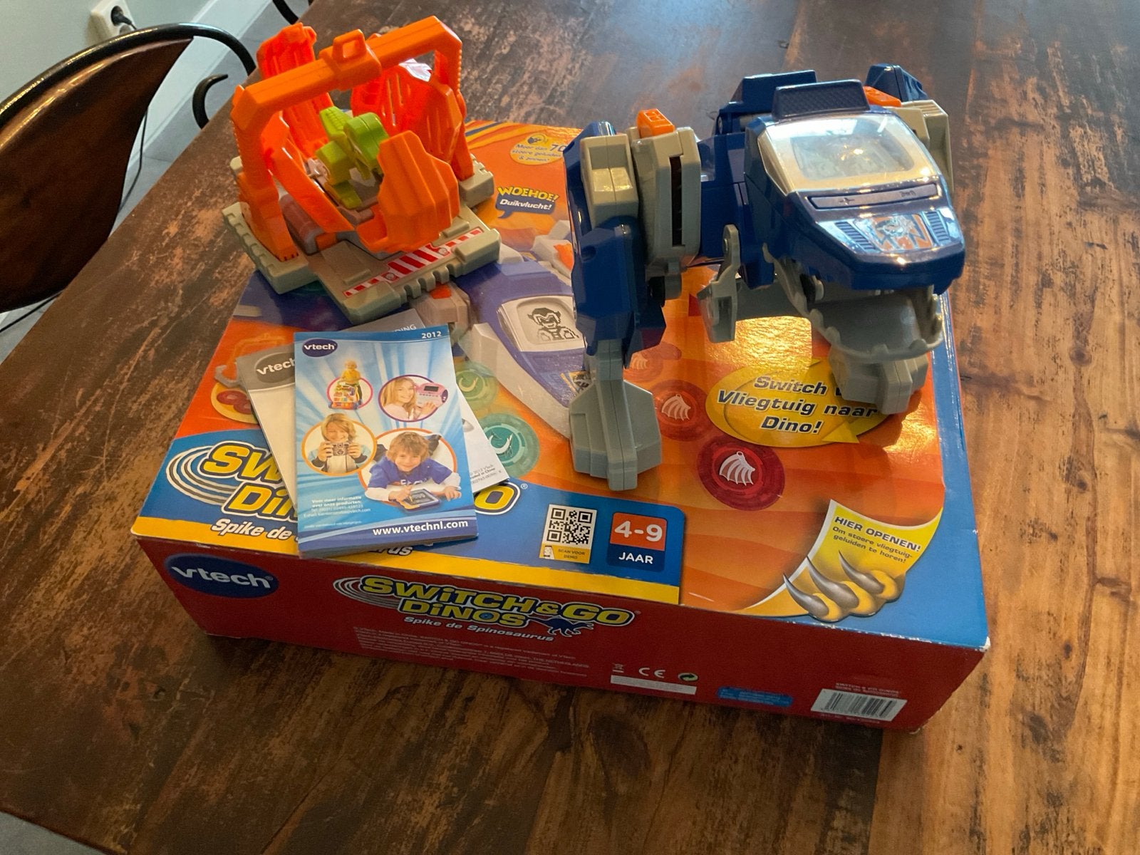 Vtech Switch & Go Dinos Spike de Spinosaurus, Ophalen of Verzenden, Zo goed als nieuw, 4 tot 6 jaar