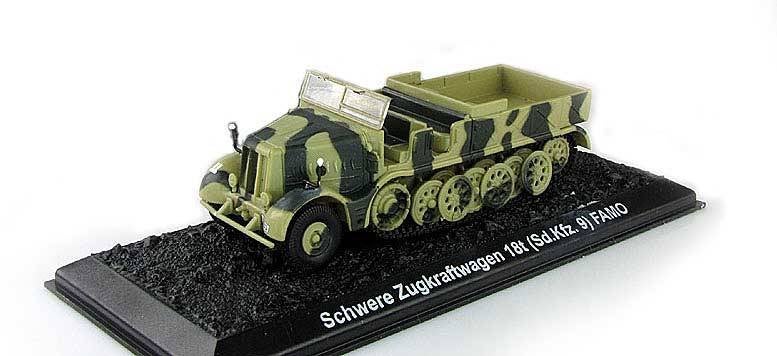 Sd Kfz 9 FAMO Half-Track Schwerer Zugkraftwagen Blitz72, Hobby en Vrije tijd, 1:50 of kleiner, Dak Mantova Via Martiri di Belfiore 4 info@dakmantova.com