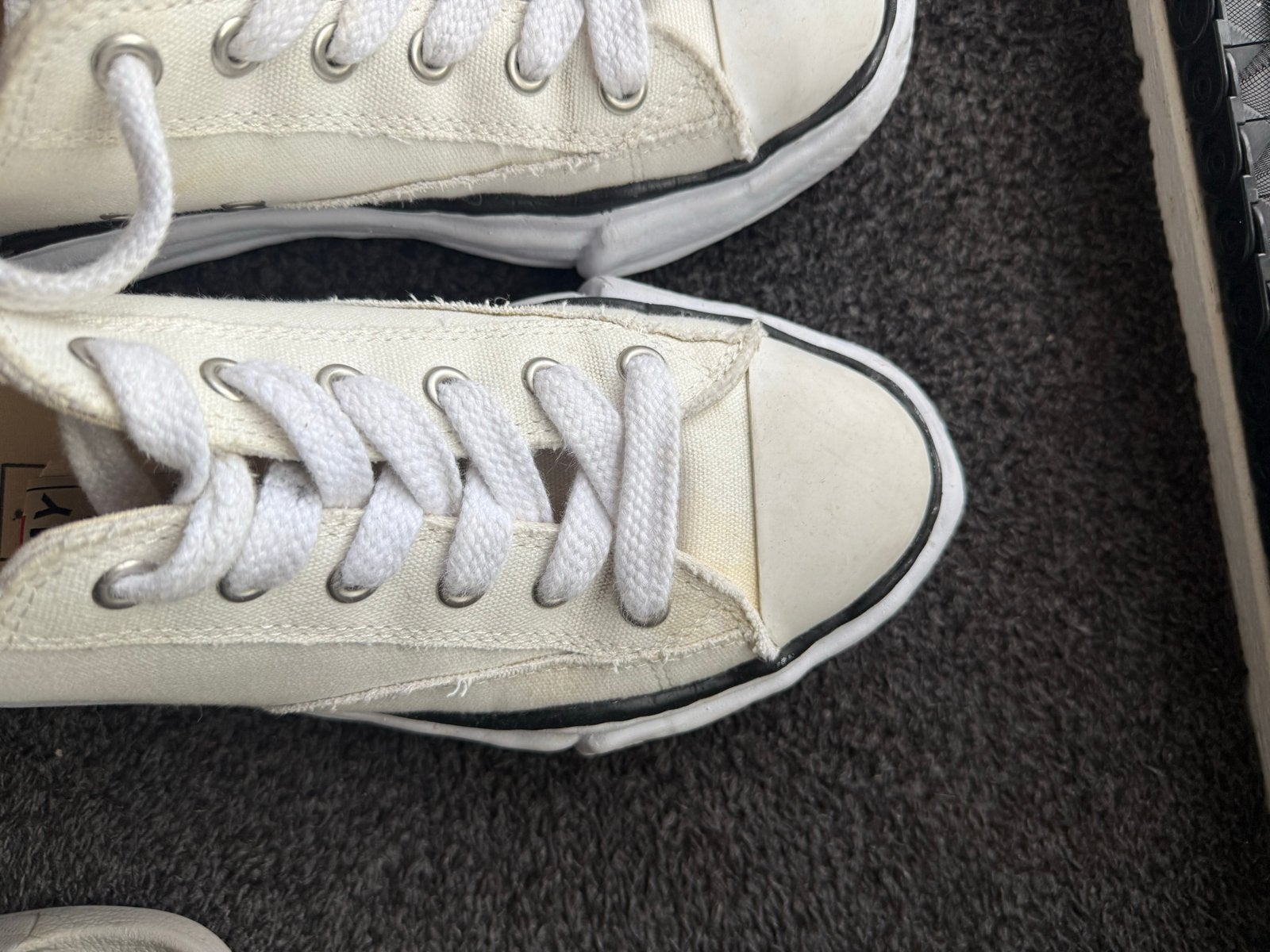 Maison Mihara Yasuhiro Sneakers - Zo goed als nieuw, Ophalen, Zo goed als nieuw, Wit, Sneakers of Gympen