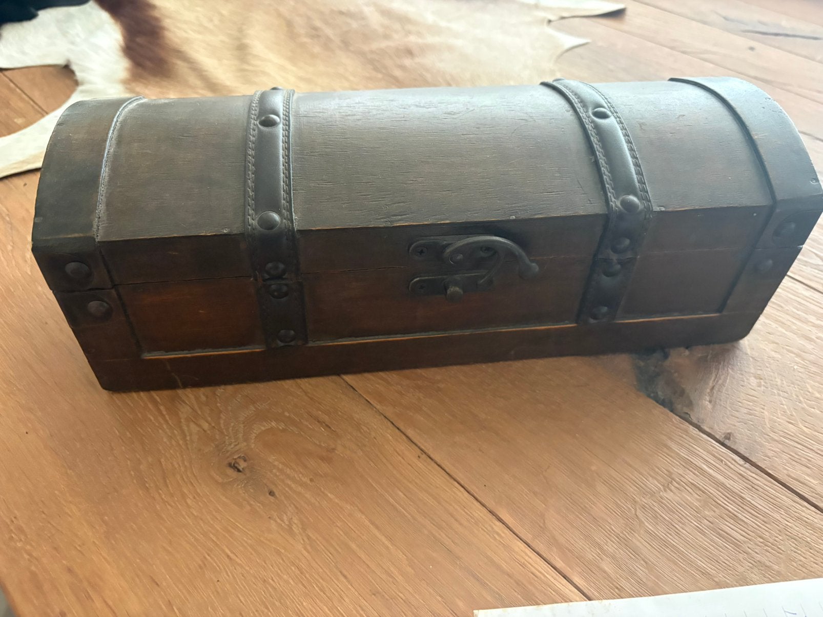 Oud wijnkistje, oud! bouwjaar onbekend 35x12x10 cm, Ophalen of Verzenden, Zo goed als nieuw, Frankrijk, Overige typen
