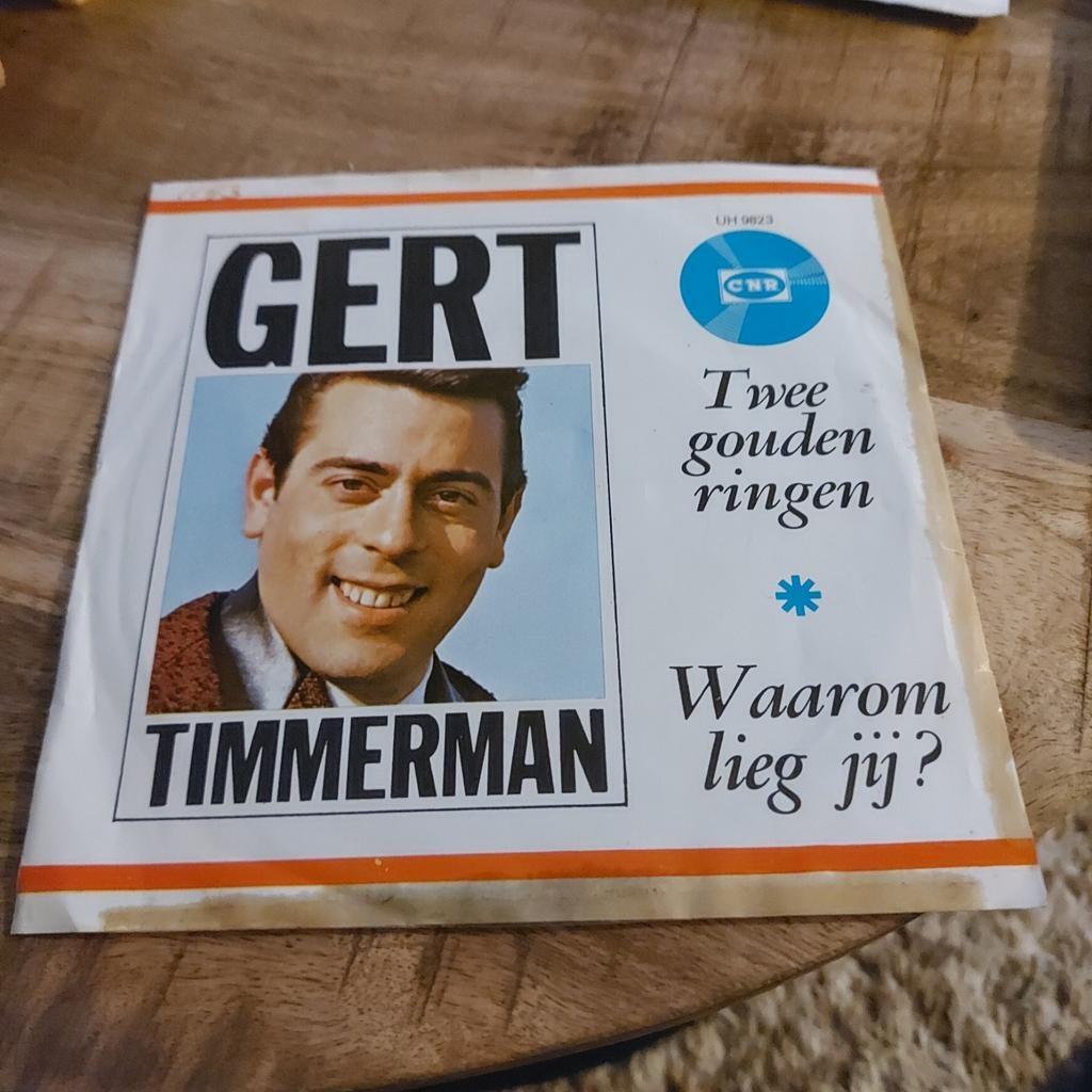 Gert timmerman  / twee gouden ringen, Ophalen of Verzenden, Zo goed als nieuw, Pop
