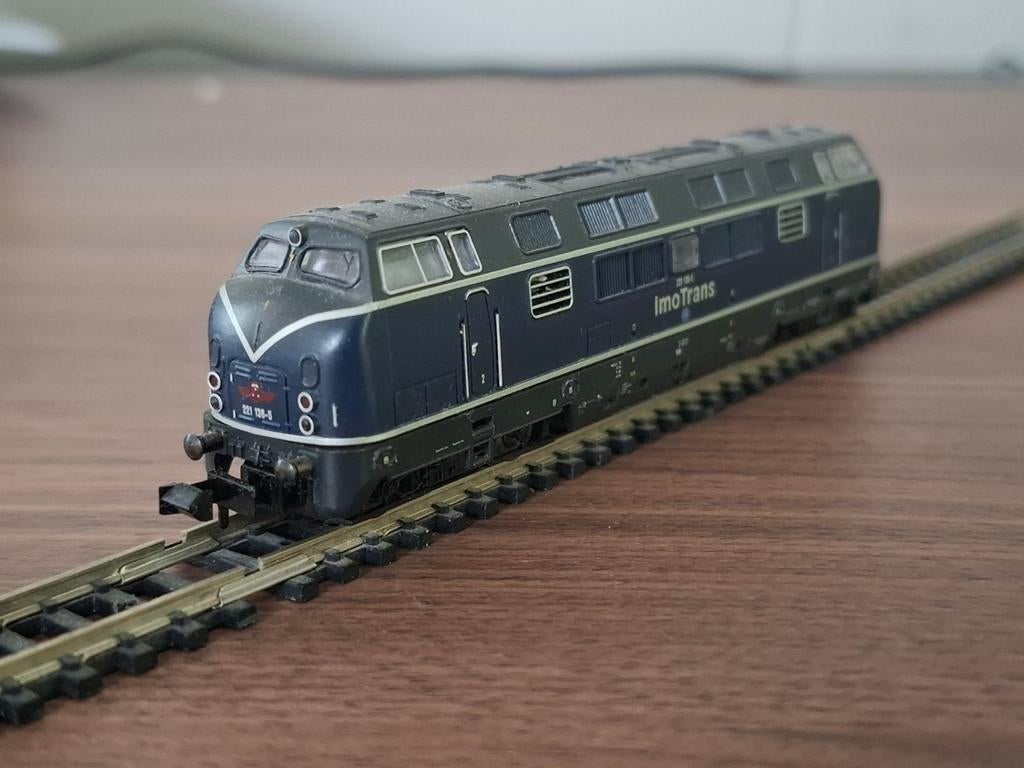 Minitrix imotrans br221 LEZEN!, Gebruikt, Trix, Ophalen of Verzenden, Gelijkstroom