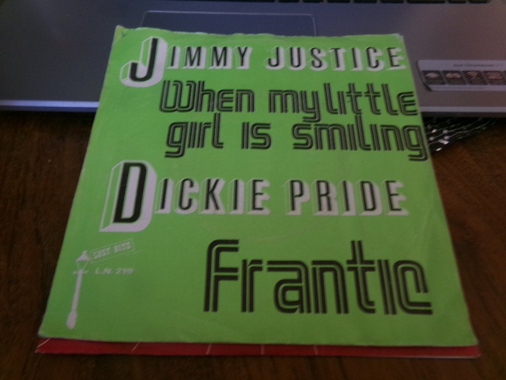 Jimmy Justice/Dickie Pride ‎– When My Little Girl Is Smiling, Ophalen of Verzenden, Gebruikt, Overige genres