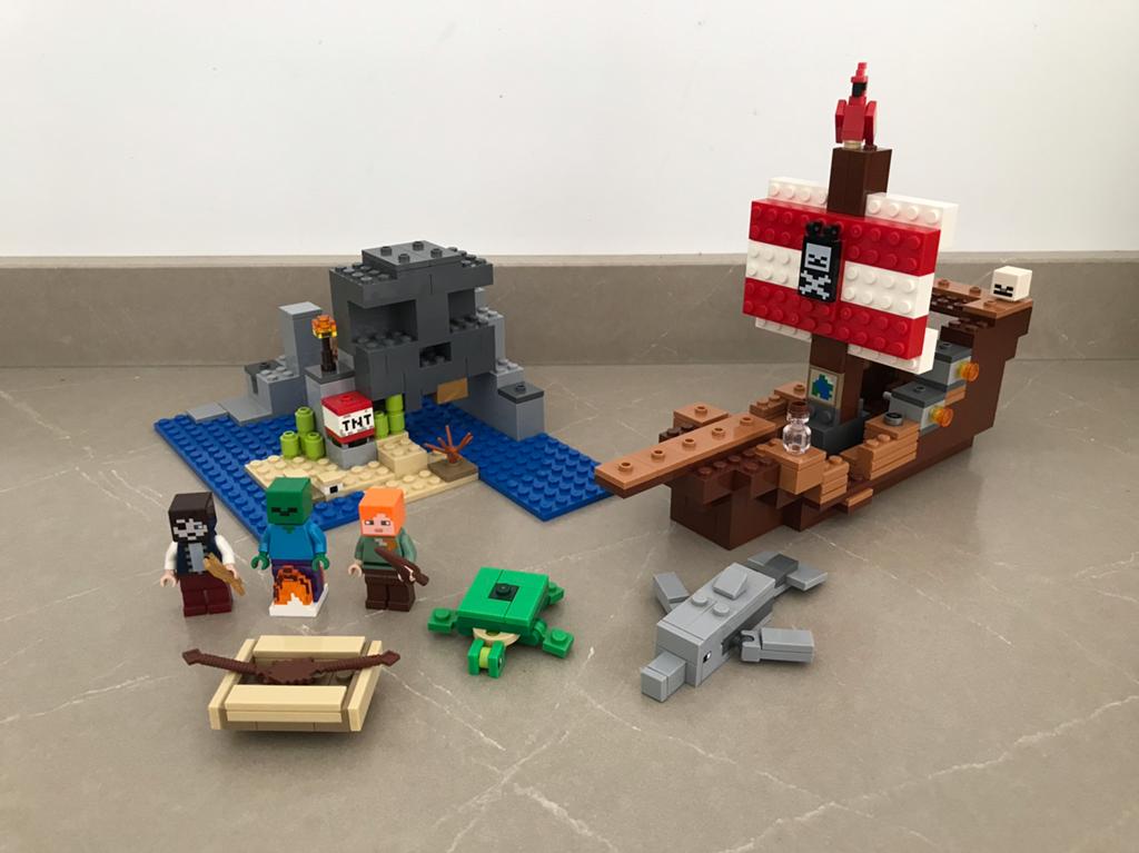Lego minecraft set 21152, Minecraft, Lego, Ophalen of Verzenden, Zo goed als nieuw