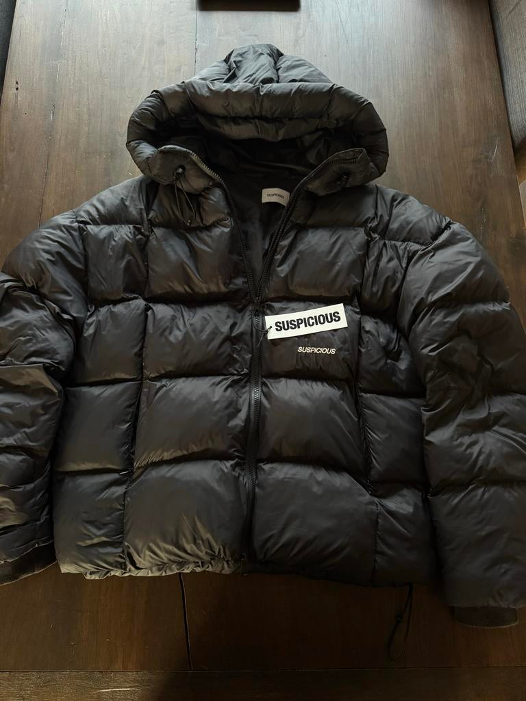 Suspicious Antwerp puffer - S - zwart - nieuw - winterjas, Kleding | Heren, Ophalen of Verzenden, Nieuw, Maat 46 (S) of kleiner