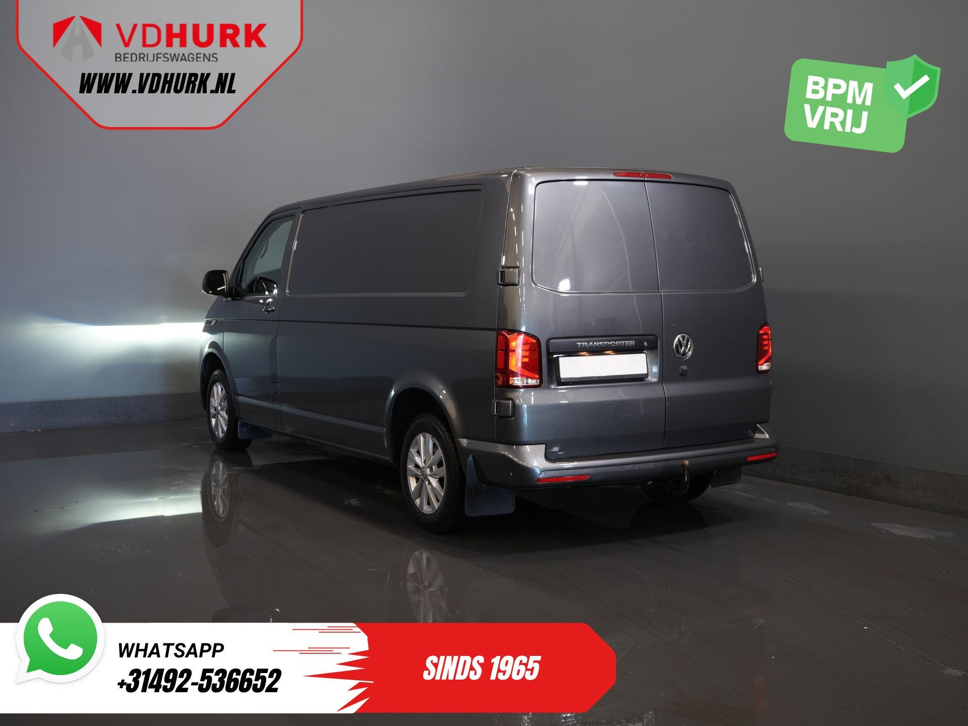 Volkswagen Transporter 2.0 TDI 150 pk Aut. L2 Adapt.Cruise/, Stof, Gebruikt, 4 cilinders, 150 pk