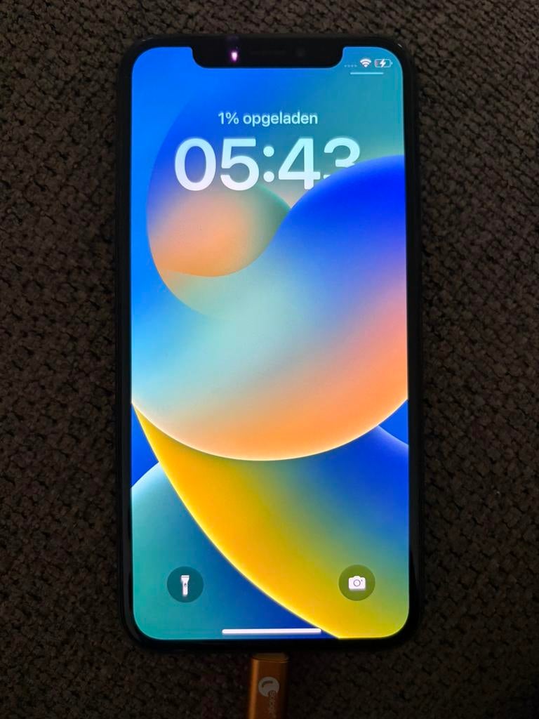 Iphone X 64gb, Telecommunicatie, Mobiele telefoons | Apple iPhone, Gebruikt, Zwart, 64 GB, IPhone X