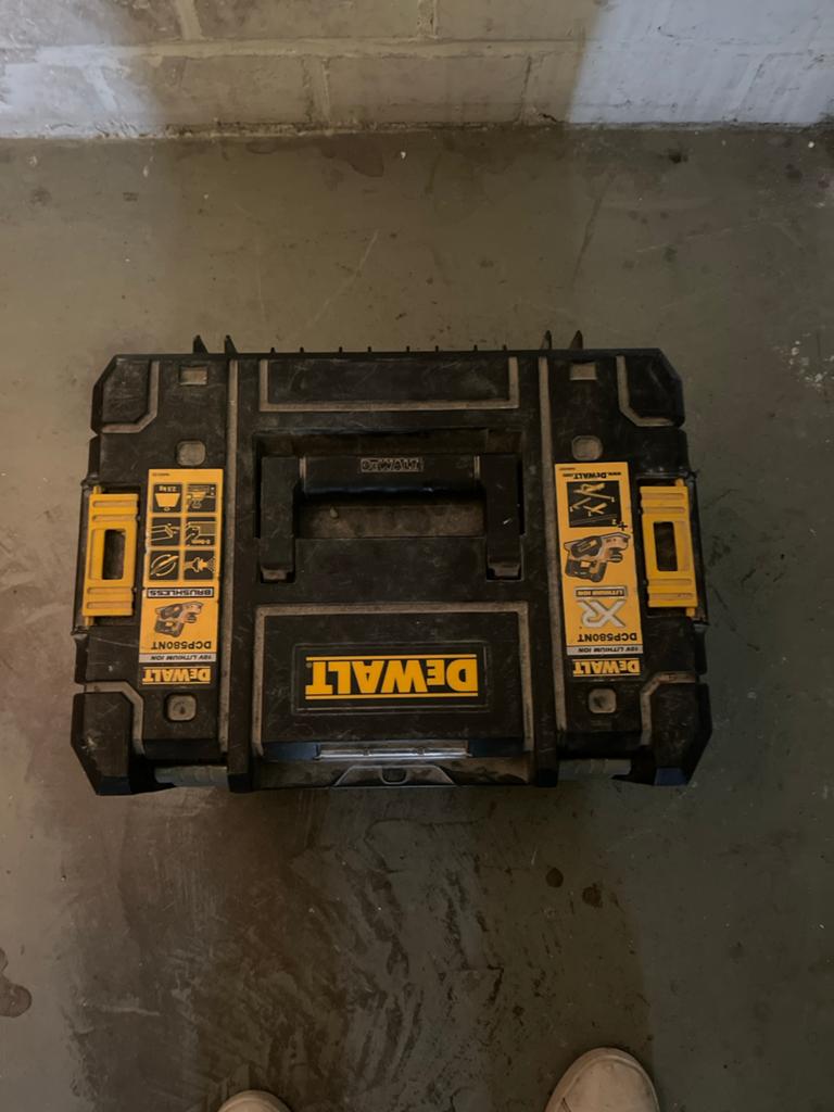 DeWalt DCP580NT Accu Schaafmachine - Zo goed als nieuw, Ophalen of Verzenden, Zo goed als nieuw