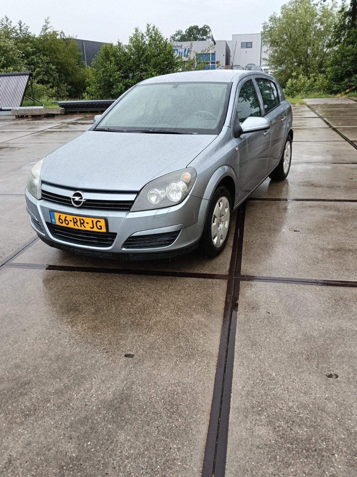 Opel Astra 1.6 16V 5D 77KW 2005 Grijs, Auto's, Voorwielaandrijving, 4 cilinders, 1165 kg, Origineel Nederlands