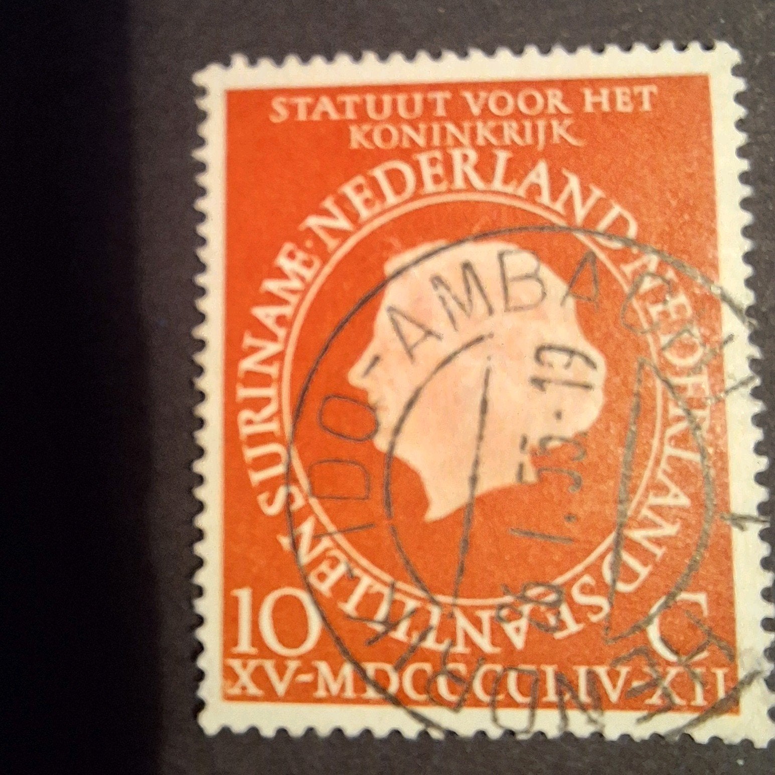 HENDRIK - IDO - AMBACHT op nvph 654, Ophalen of Verzenden, Na 1940, Gestempeld