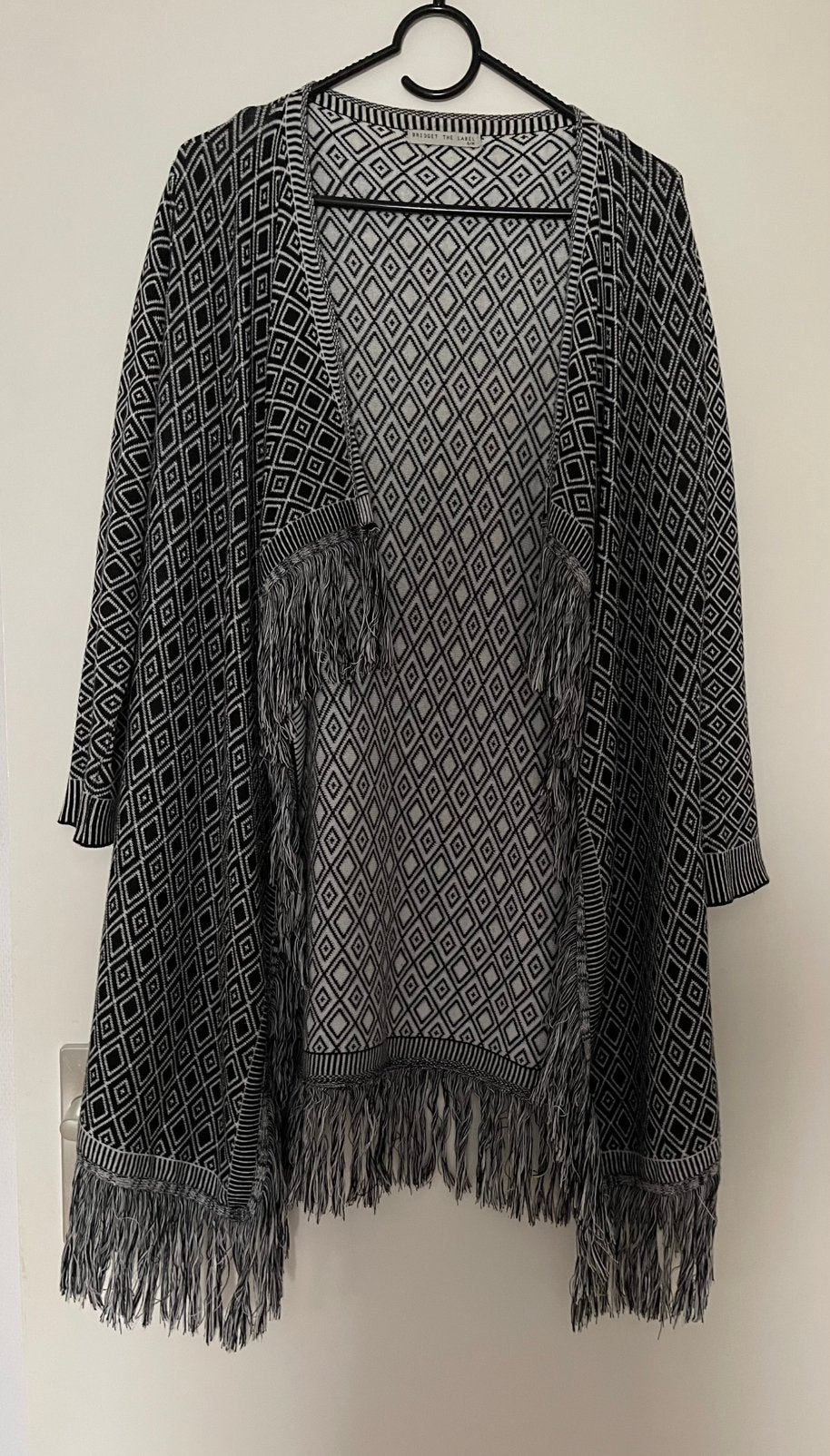 Lang vest met franjes Bridget The Label, Ophalen of Verzenden, Zo goed als nieuw