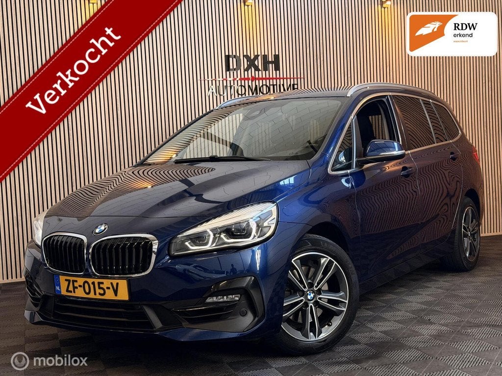 BMW 2-serie Gran Tourer 218i 7p AUT Sports-Line 1eEIGENAAR!, Auto's, BMW, Gebruikt, Automatische klimaatregeling, 2-Serie Gran Tourer