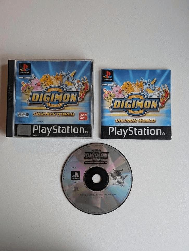 Digimon Digimon world Ps1, 1 speler, Ophalen of Verzenden, Zo goed als nieuw, Vanaf 3 jaar