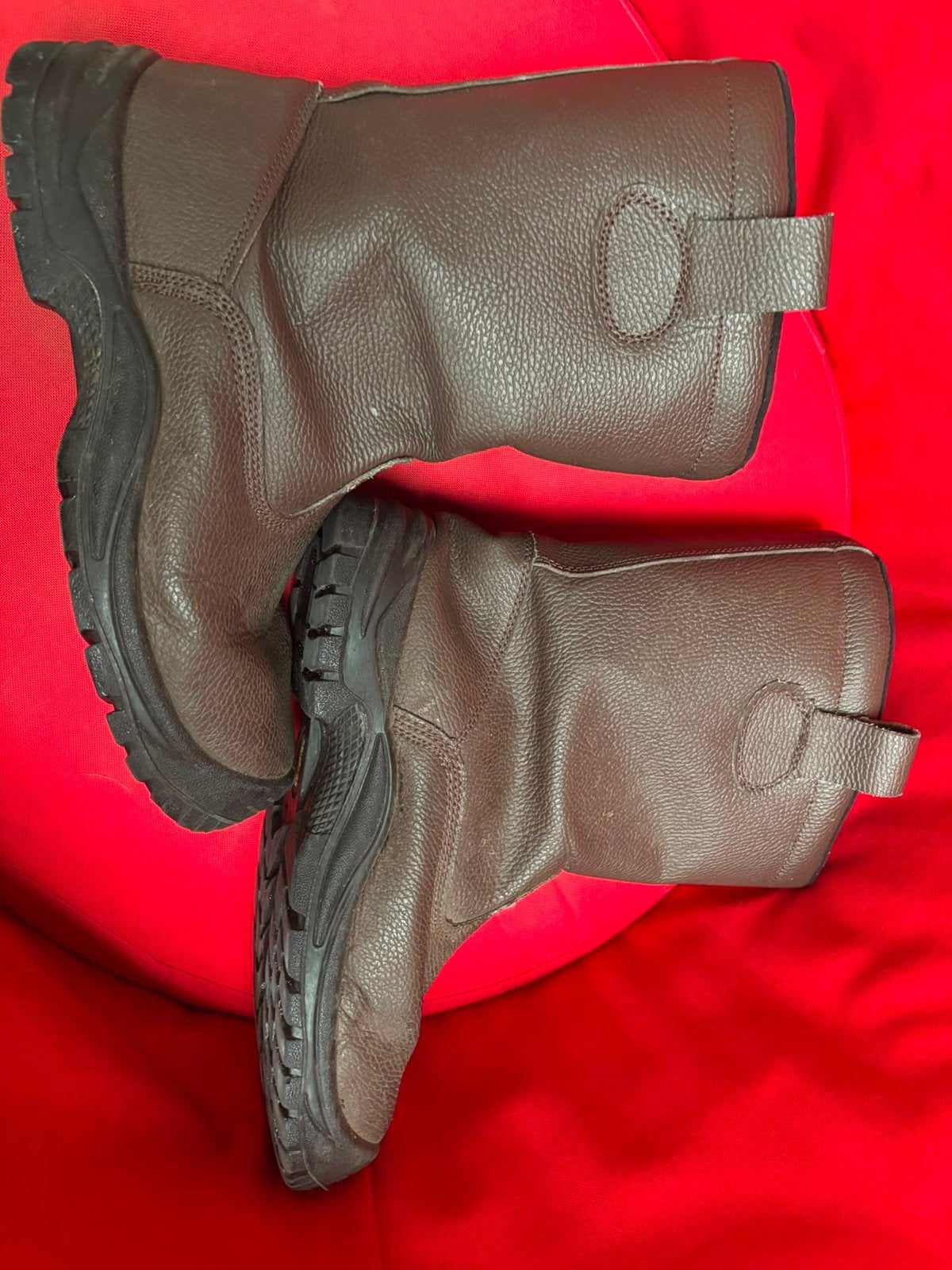 Working shoes werklaarzen - Maat 45, Ophalen, Gedragen, Bruin, Werkschoenen